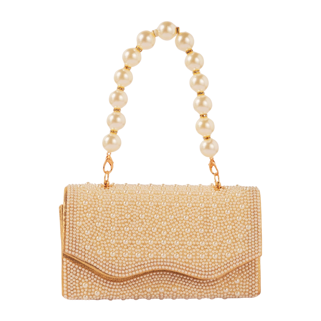 Pearl Studded Clutch
